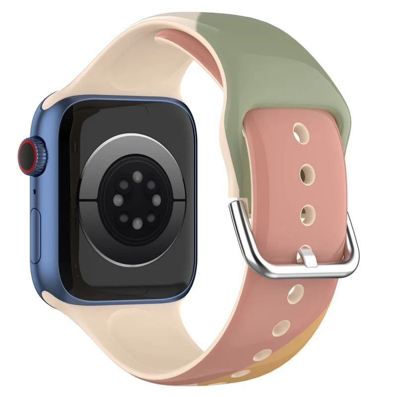 Stilvoll Apple Watch Series 7 41mm Silikon / TPU armband