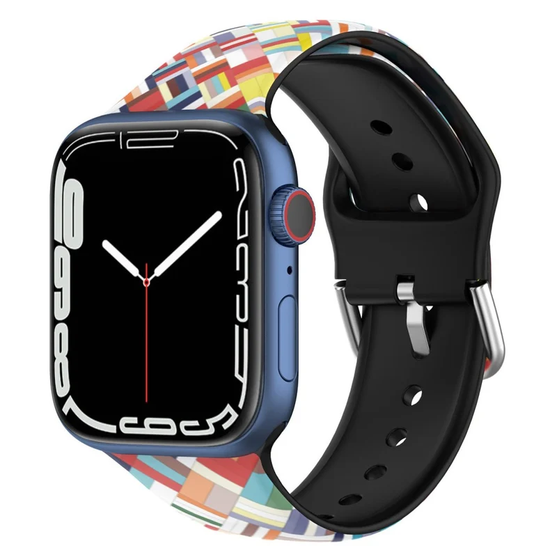 Stilvoll Apple Watch Series 7 41mm Silikon / TPU armband