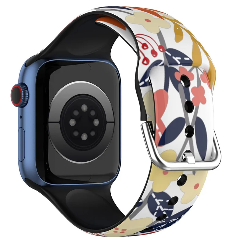 Stilvoll Apple Watch Series 7 41mm Silikon / TPU armband