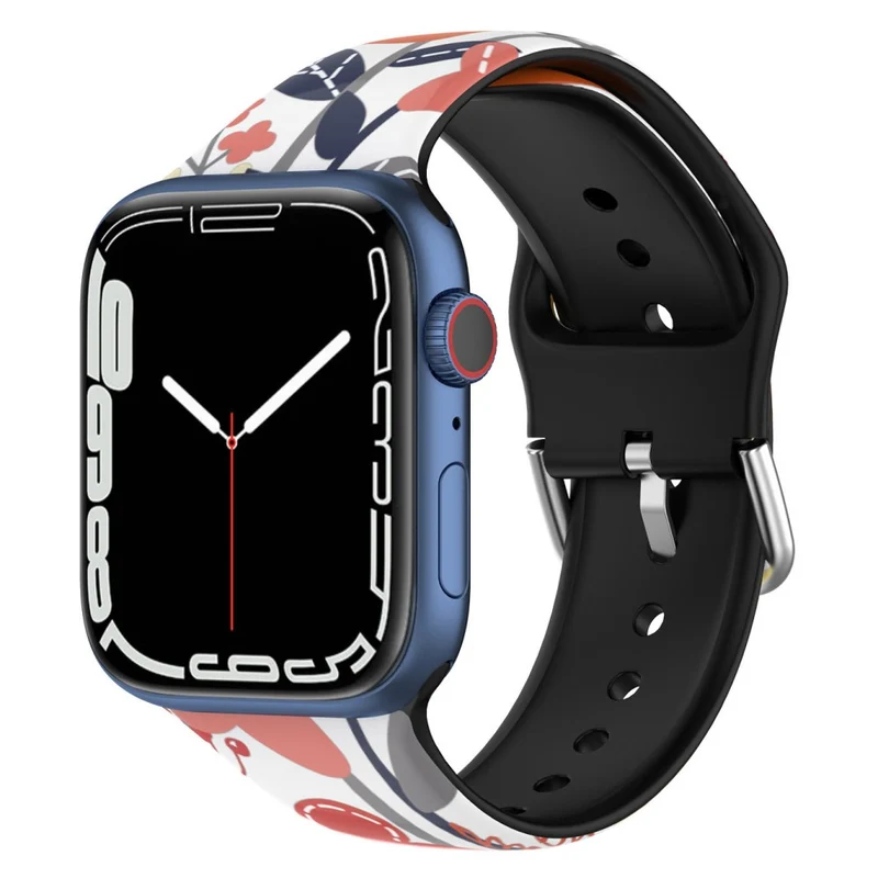 Stilvoll Apple Watch Series 7 41mm Silikon / TPU armband