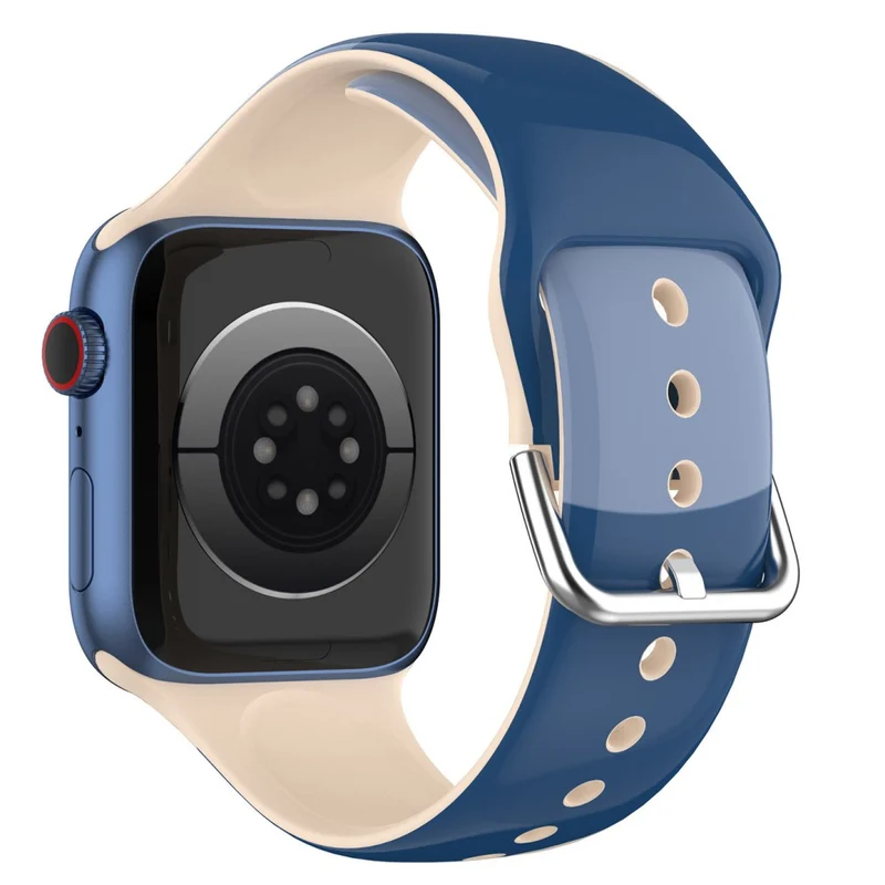 Stilvoll Apple Watch Series 7 41mm Silikon / TPU armband