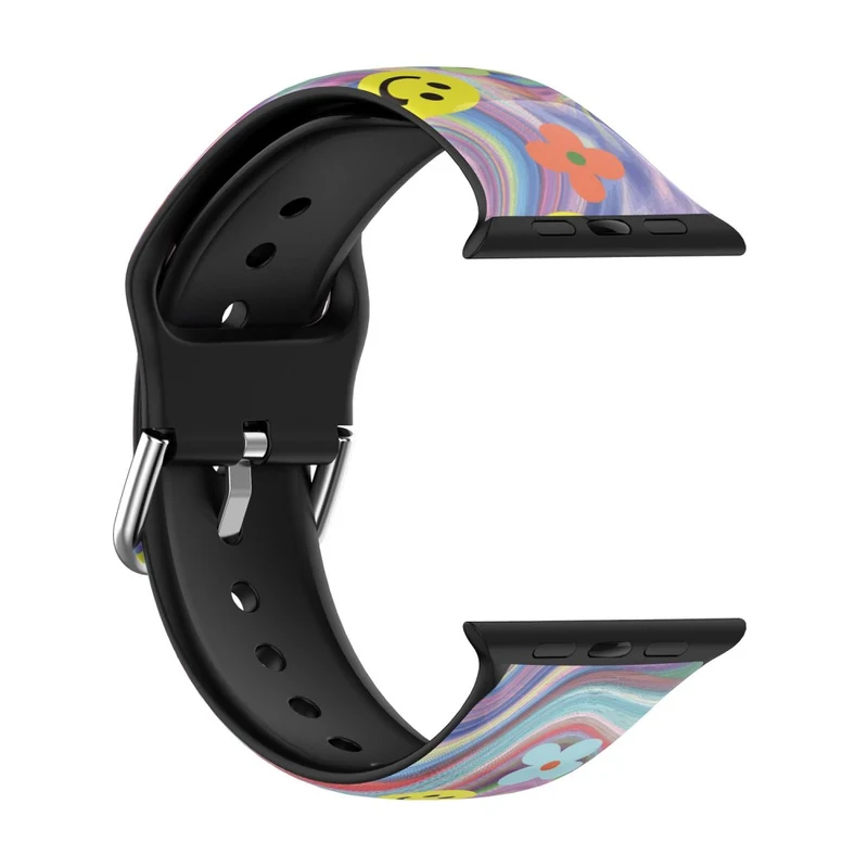 Stilvoll Apple Watch Series 7 41mm Silikon / TPU armband