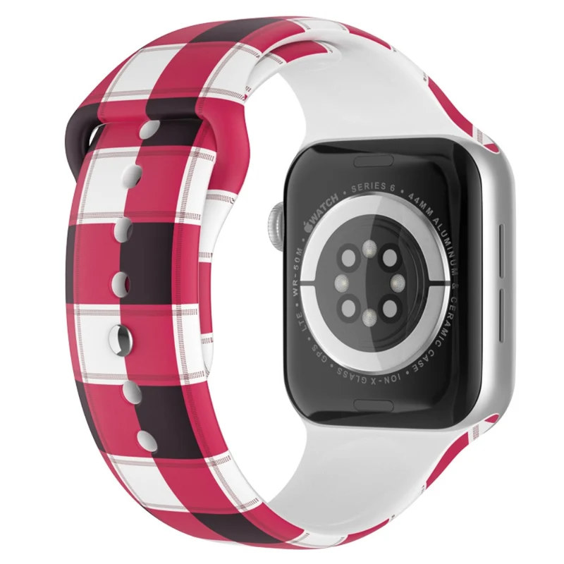Großartig Apple Watch Series 7 41mm Silikon / TPU armband - Größe: L