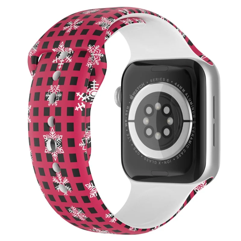 Großartig Apple Watch Series 7 41mm Silikon / TPU armband - Größe: L