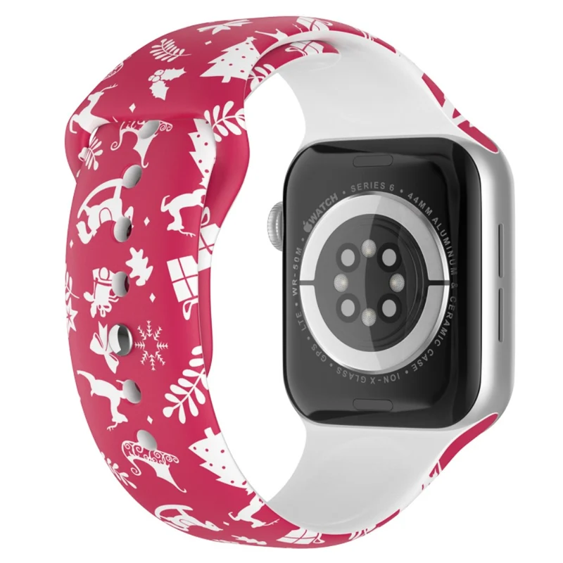 Großartig Apple Watch Series 7 41mm Silikon / TPU armband - Größe: L