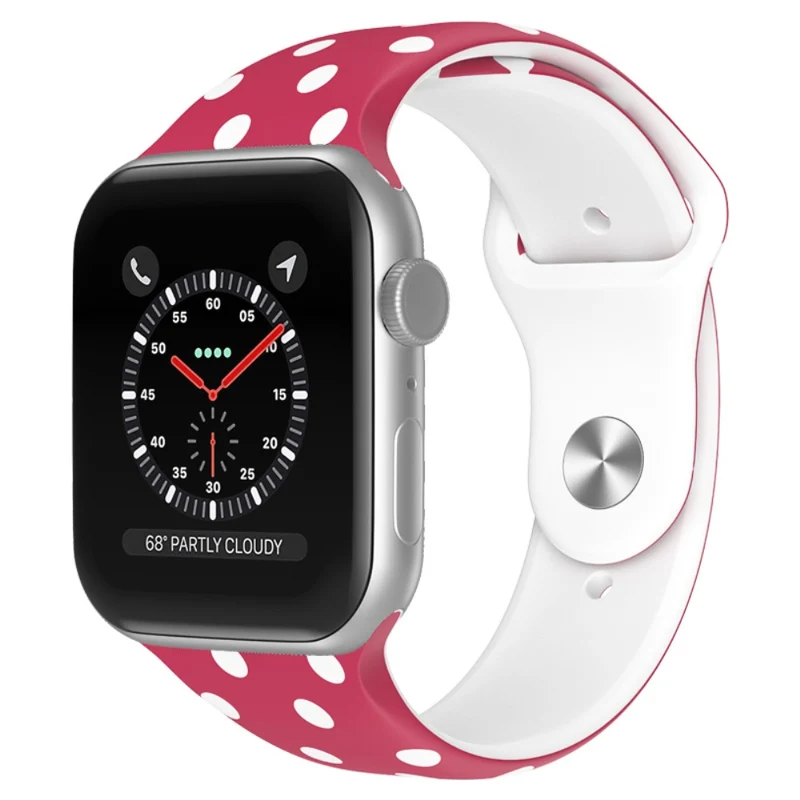 Großartig Apple Watch Series 7 41mm Silikon / TPU armband - Größe: L