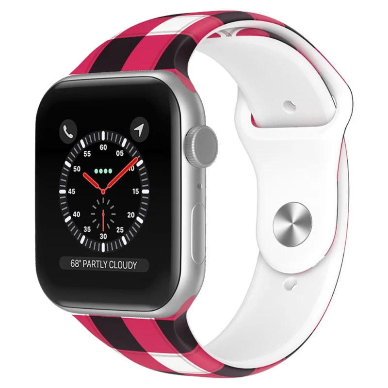 Großartig Apple Watch Series 7 41mm Silikon / TPU armband - Größe: L