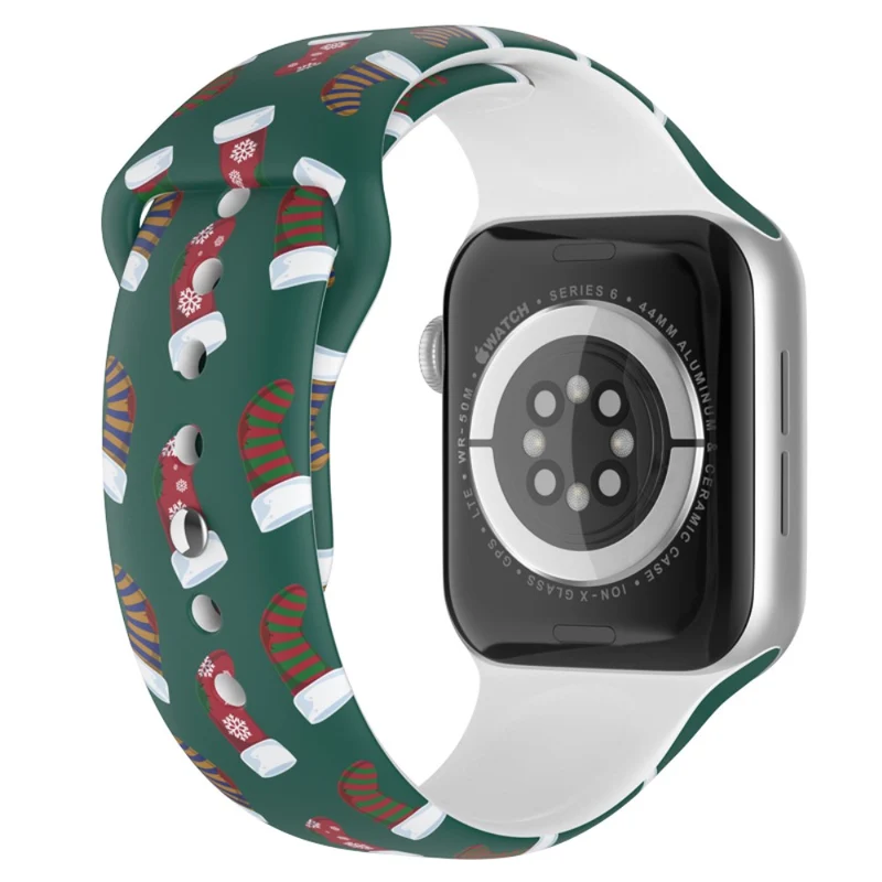 Großartig Apple Watch Series 7 41mm Silikon / TPU armband - Größe: L