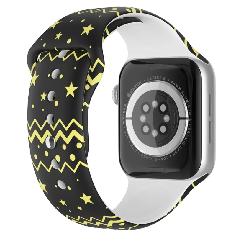 Großartig Apple Watch Series 7 41mm Silikon / TPU armband - Größe: L