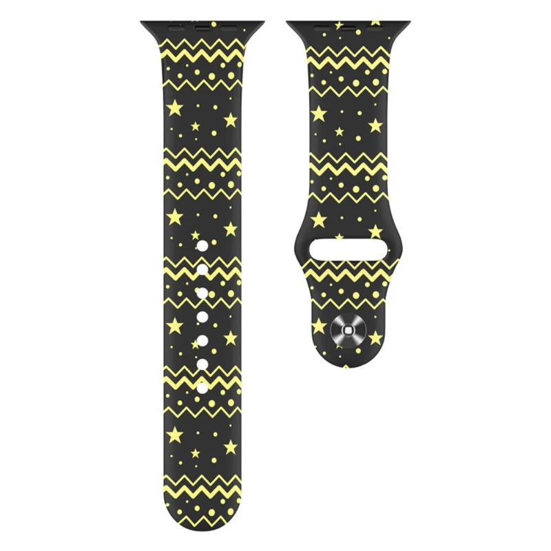 Großartig Apple Watch Series 7 41mm Silikon / TPU armband - Größe: L