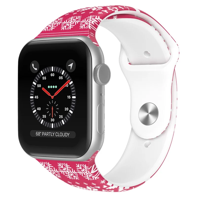 Großartig Apple Watch Series 7 41mm Silikon / TPU armband - Größe: L