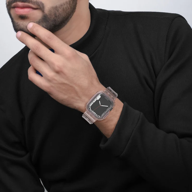 Sehr cool Apple Watch Series 7 41mm Silikon / TPU armband