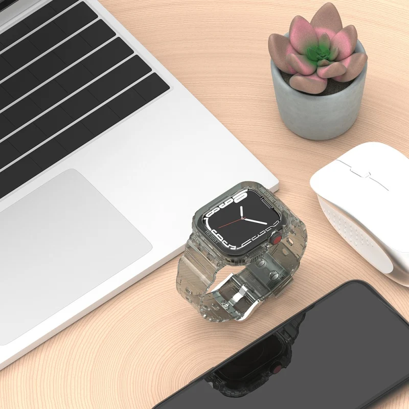 Sehr cool Apple Watch Series 7 41mm Silikon / TPU armband