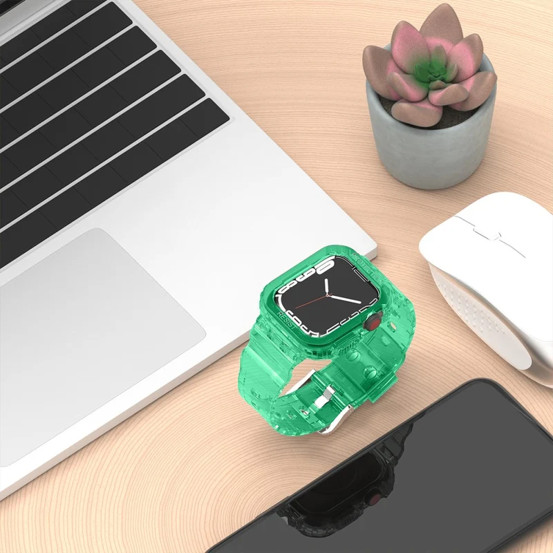 Sehr cool Apple Watch Series 7 41mm Silikon / TPU armband