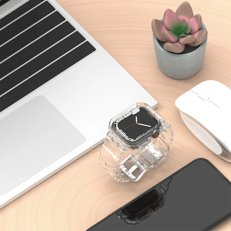 Sehr cool Apple Watch Series 7 41mm Silikon / TPU armband