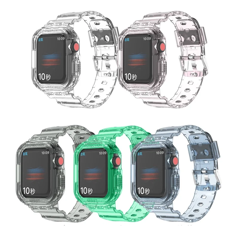 Sehr cool Apple Watch Series 7 41mm Silikon / TPU armband