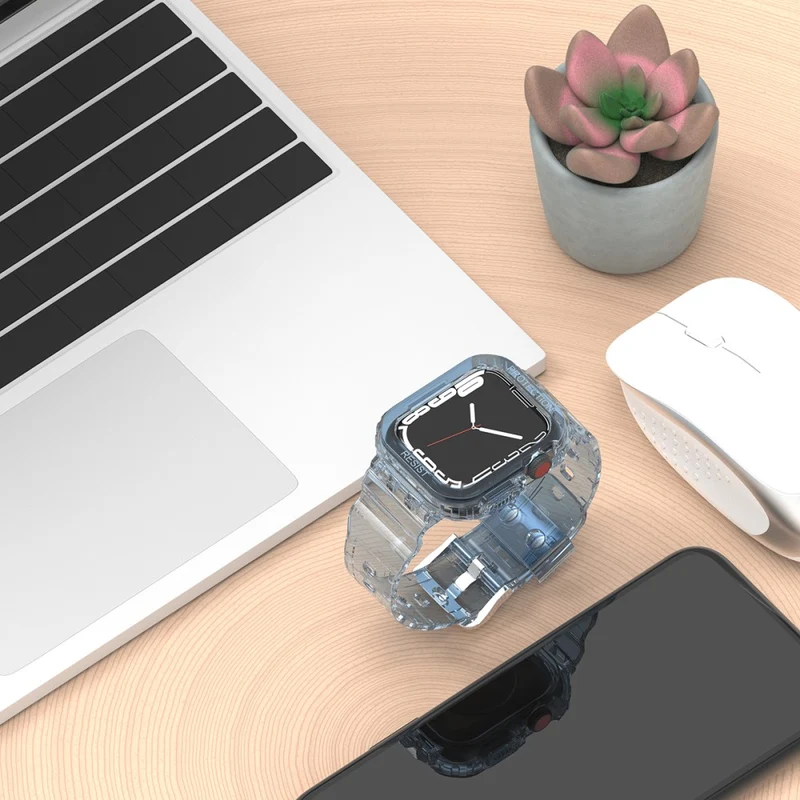 Sehr cool Apple Watch Series 7 41mm Silikon / TPU armband