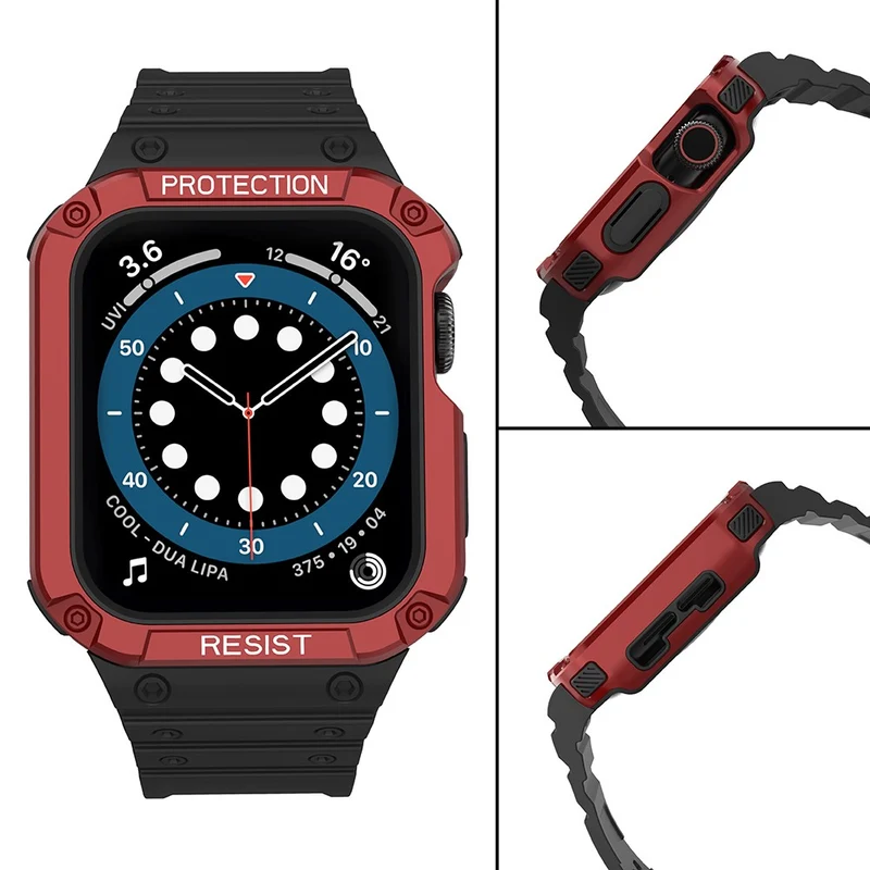 Super schön Apple Watch Series 7 41mm Silikon / TPU armband