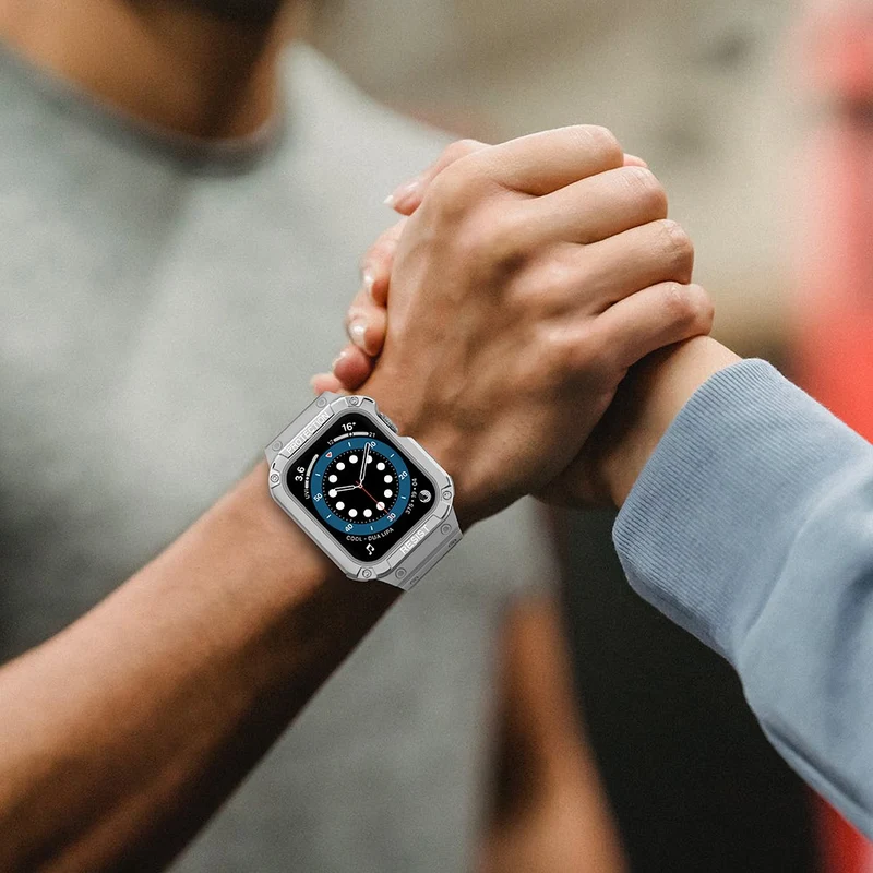 Super schön Apple Watch Series 7 41mm Silikon / TPU armband