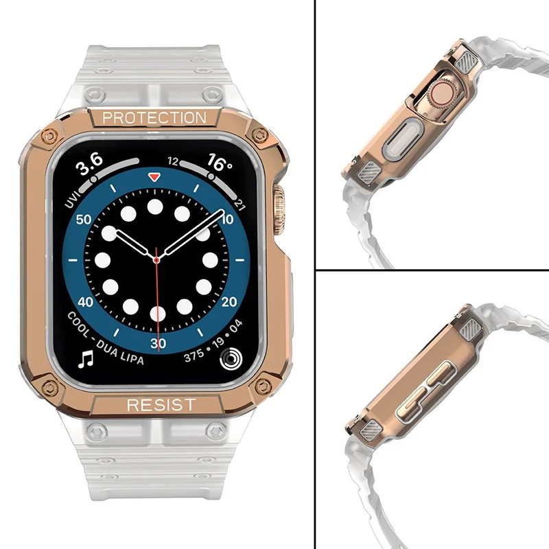 Super schön Apple Watch Series 7 41mm Silikon / TPU armband