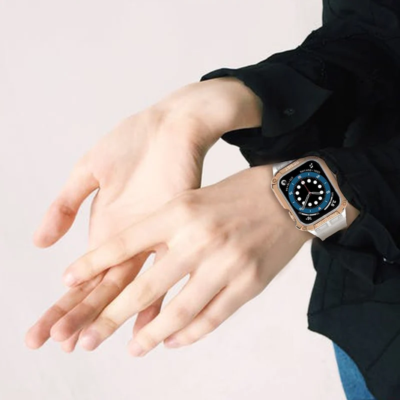 Super schön Apple Watch Series 7 41mm Silikon / TPU armband