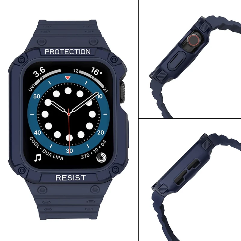 Super schön Apple Watch Series 7 41mm Silikon / TPU armband