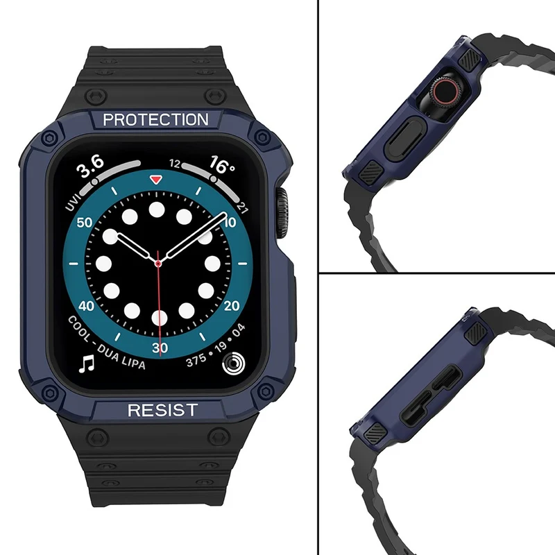 Super schön Apple Watch Series 7 41mm Silikon / TPU armband