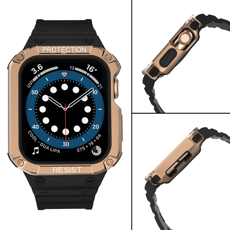 Super schön Apple Watch Series 7 41mm Silikon / TPU armband