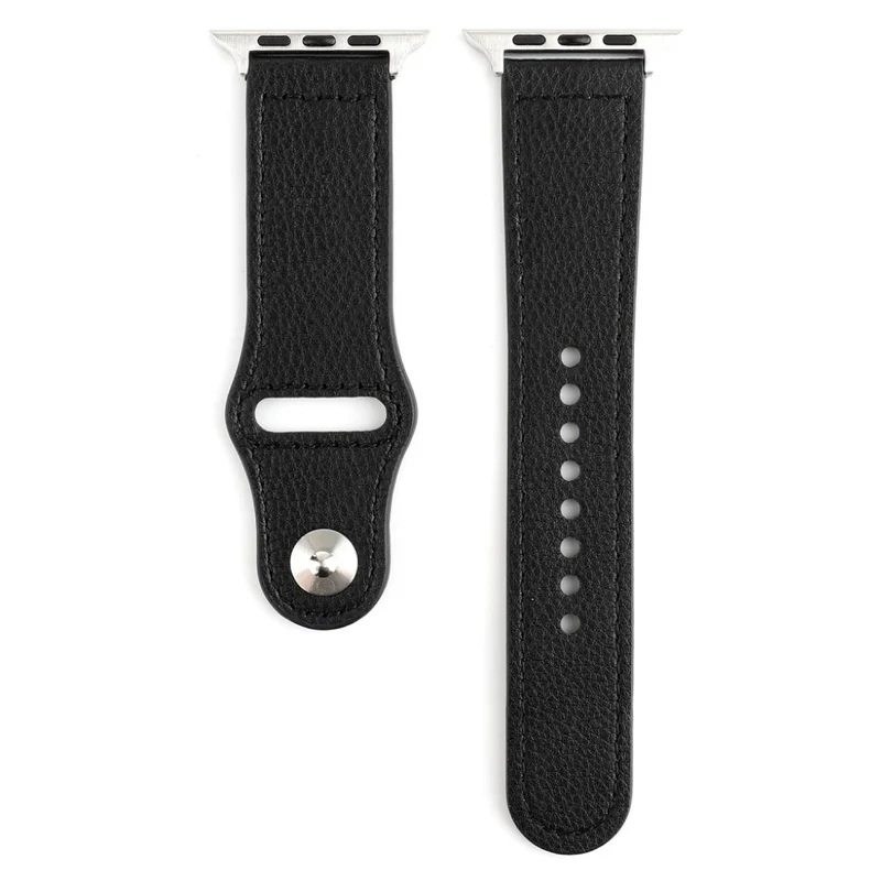 Sehr bequem Apple Watch Series 4 44mm Echtes Leder armband