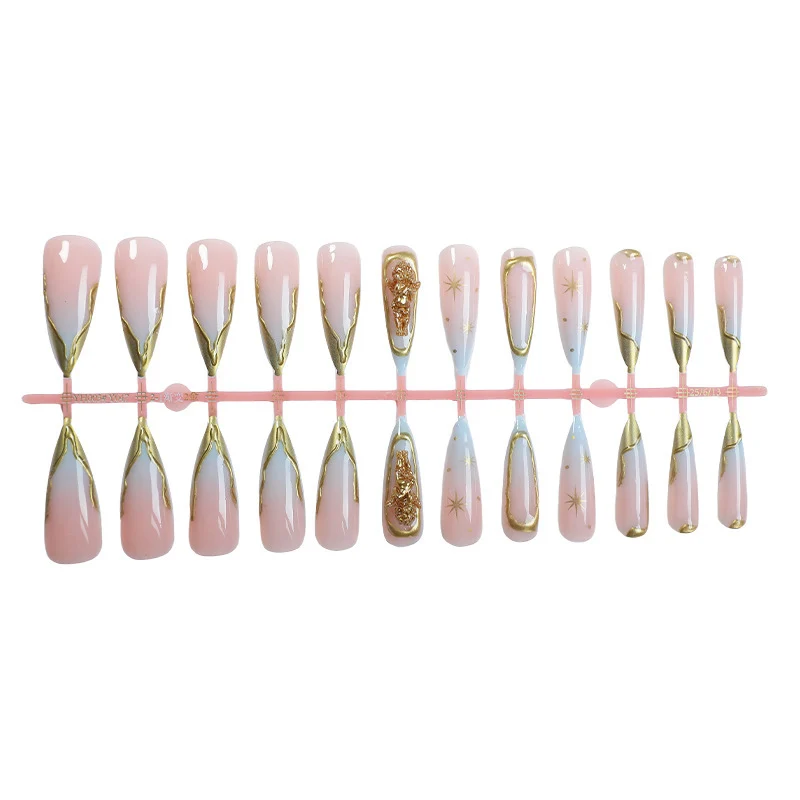Luxuriöses Stiletto-Nagelkunst-Set