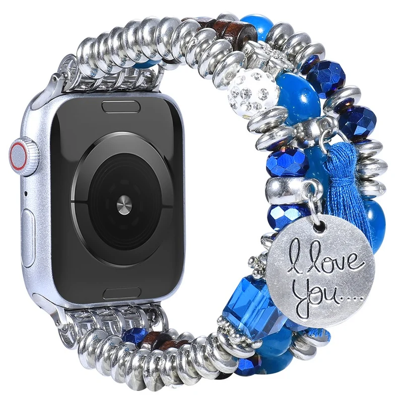 Modisch Apple Watch Series 7 41mm Textil / Nylon armband