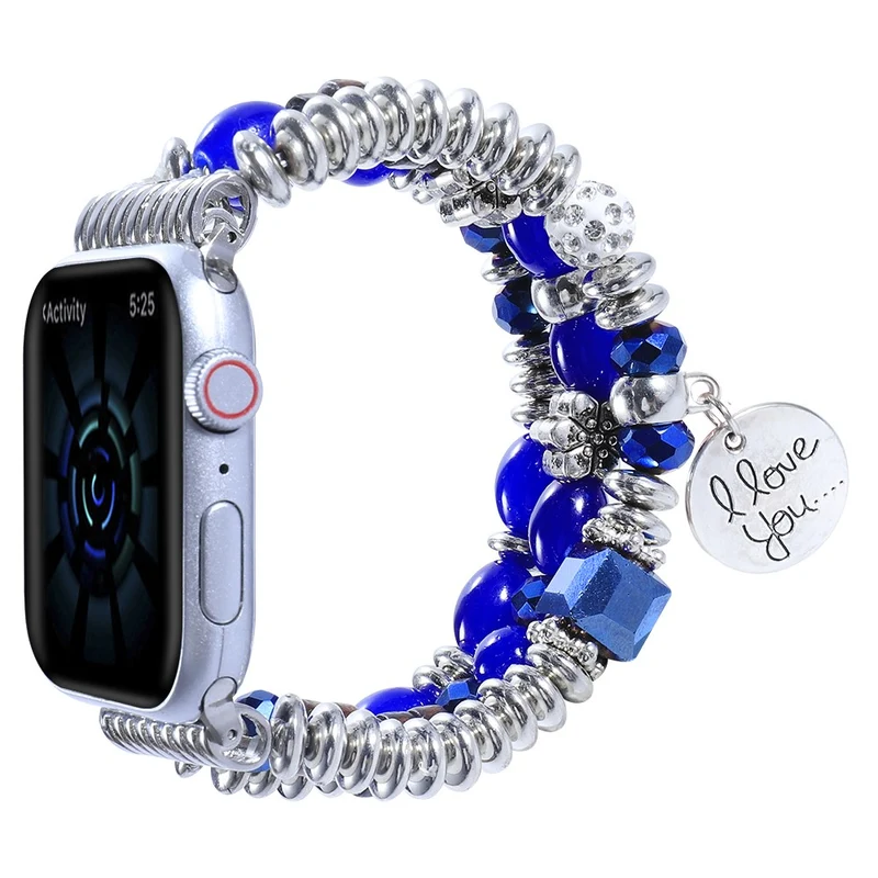 Modisch Apple Watch Series 7 41mm Textil / Nylon armband