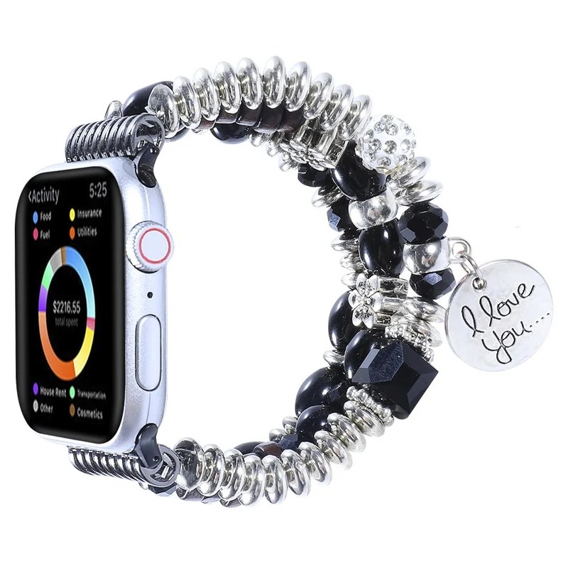 Modisch Apple Watch Series 7 41mm Textil / Nylon armband
