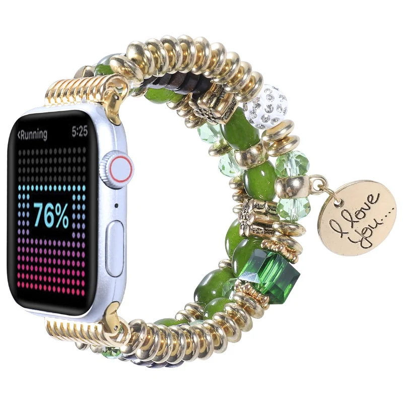 Modisch Apple Watch Series 7 41mm Textil / Nylon armband