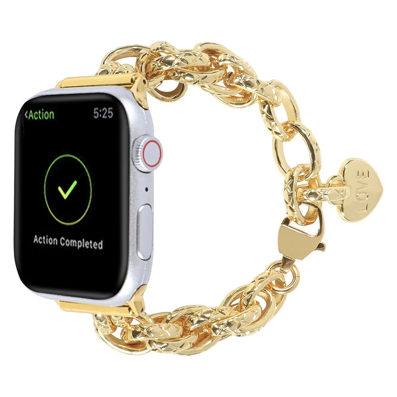 Haltbar Apple Watch Series 7 41mm Metall armband
