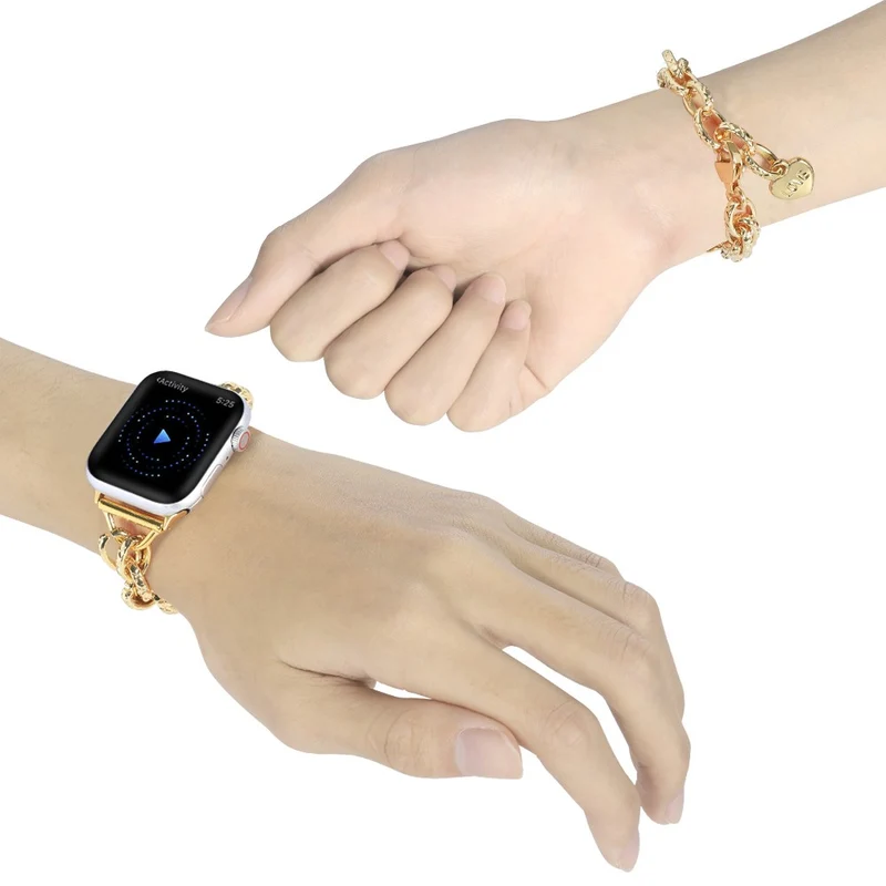 Haltbar Apple Watch Series 7 41mm Metall armband