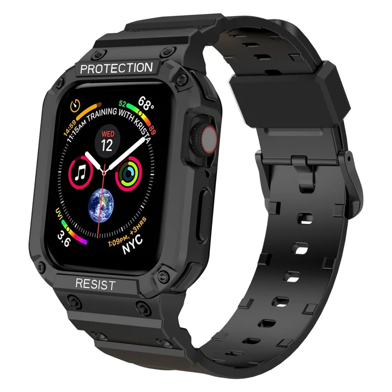 Sehr schön Apple Watch Series 7 41mm Silikon / TPU armband