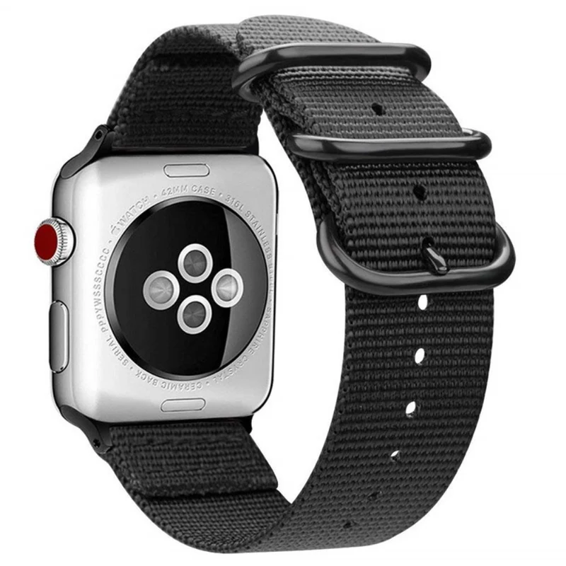 Elegant Apple Watch Series 7 41mm Textil / Nylon armband