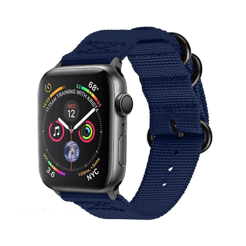Elegant Apple Watch Series 7 41mm Textil / Nylon armband