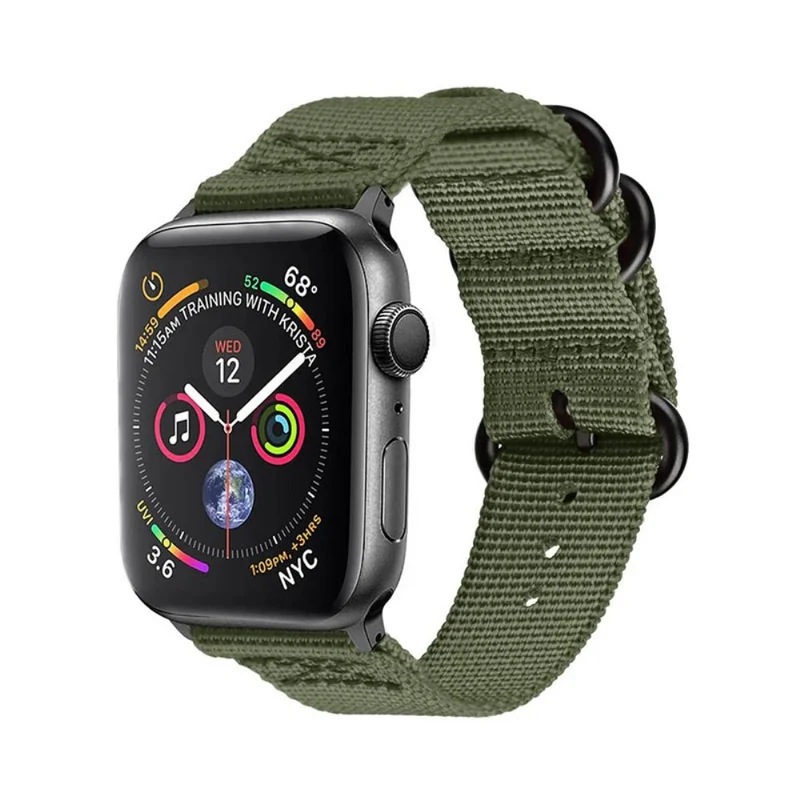 Elegant Apple Watch Series 7 41mm Textil / Nylon armband