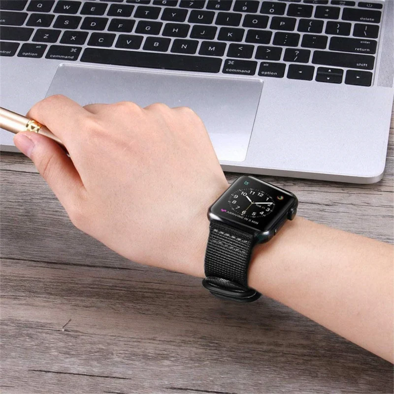 Elegant Apple Watch Series 7 41mm Textil / Nylon armband