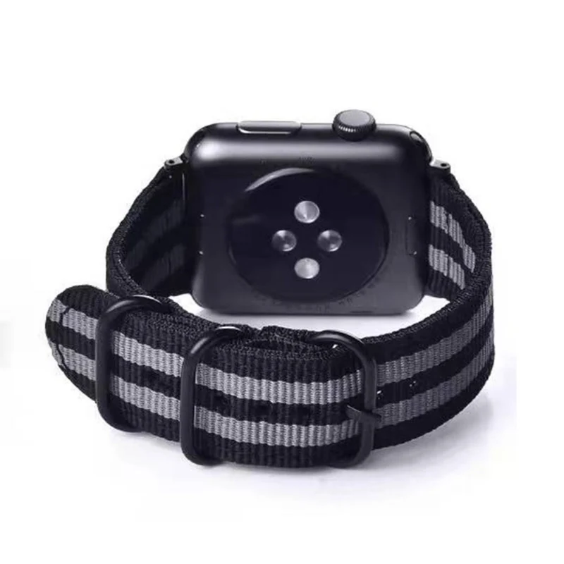 Elegant Apple Watch Series 7 41mm Textil / Nylon armband