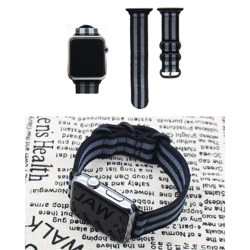 Elegant Apple Watch Series 7 41mm Textil / Nylon armband