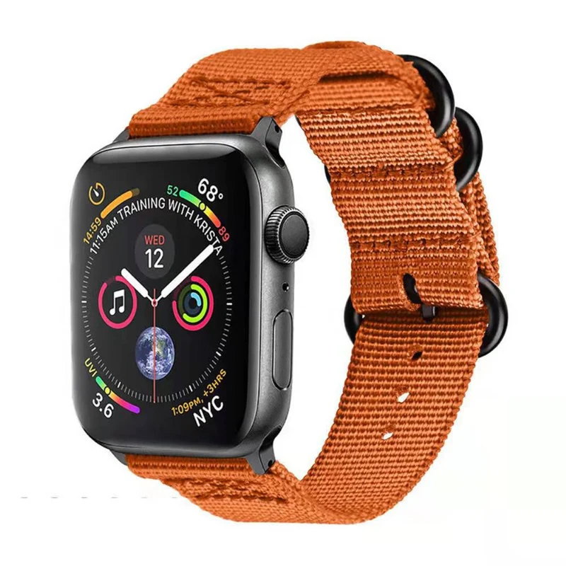 Elegant Apple Watch Series 7 41mm Textil / Nylon armband