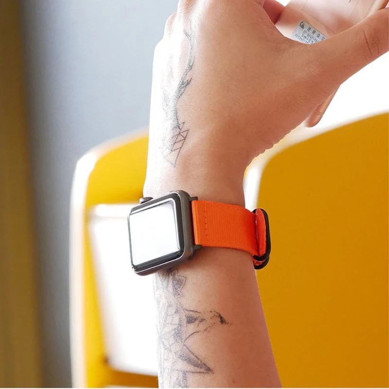 Elegant Apple Watch Series 7 41mm Textil / Nylon armband