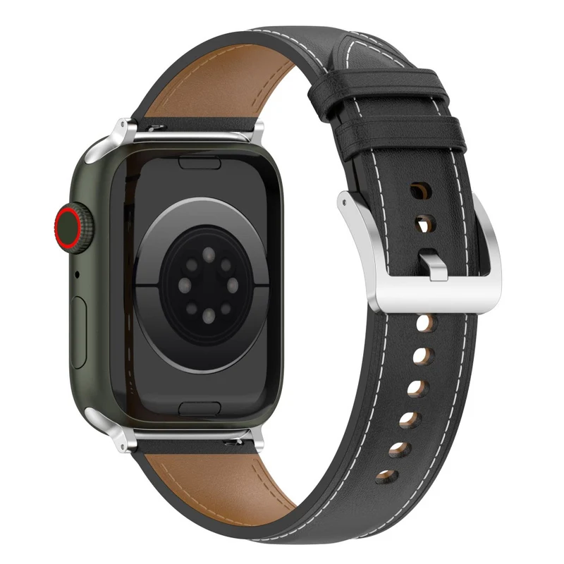 Fantastisch Apple Watch Series 7 41mm Echtes Leder armband