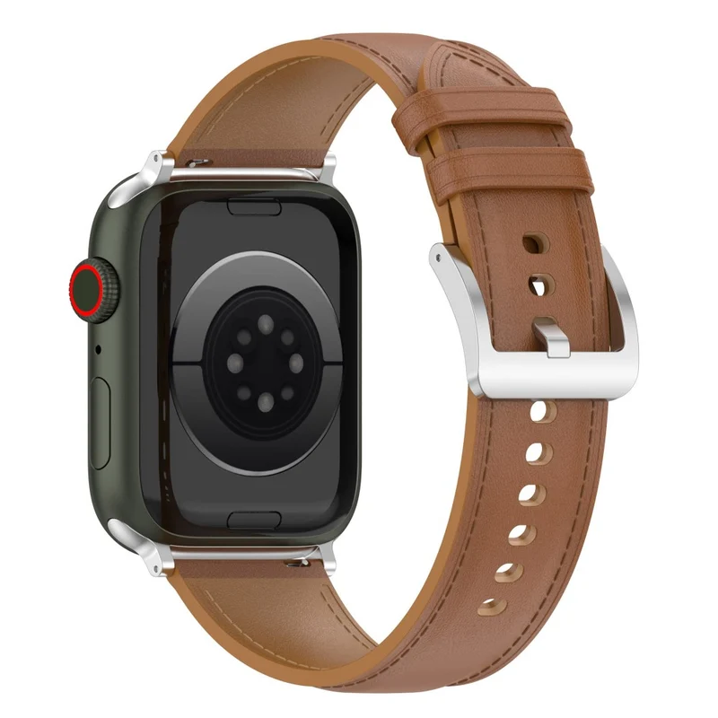 Fantastisch Apple Watch Series 7 41mm Echtes Leder armband