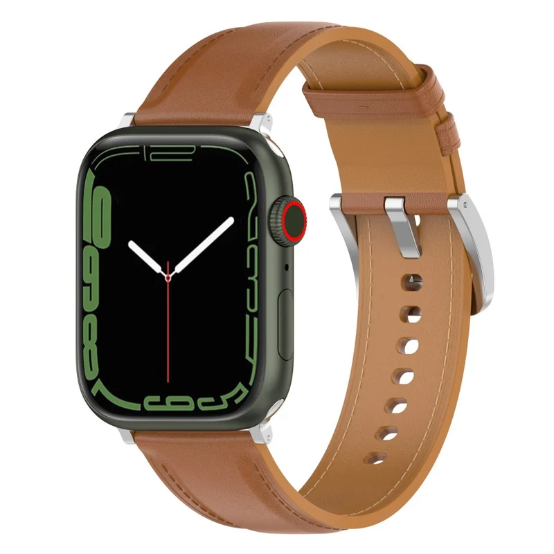Fantastisch Apple Watch Series 7 41mm Echtes Leder armband