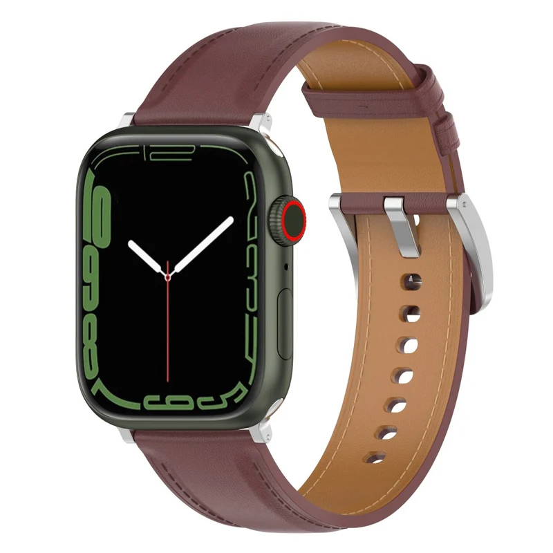Fantastisch Apple Watch Series 7 41mm Echtes Leder armband