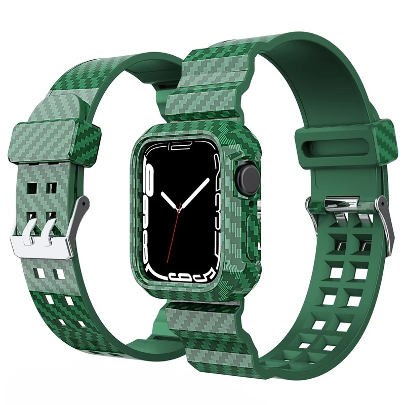 Klassisch Apple Watch Series 7 41mm Silikon / TPU armband